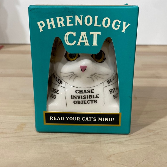 running press Other - 4/$10 Phrenology Cat ‘Read Your Cat’s Mind’